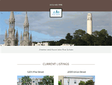 Tablet Screenshot of jimenezrealestate.com